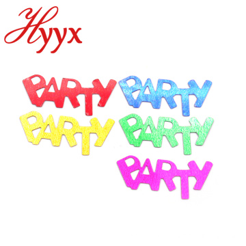 HYYX Large Wholesale new arrival party supplies pvc confetti